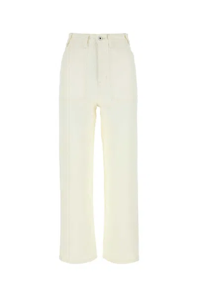Kenzo White High Rise Jeans