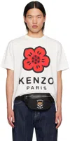 Kenzo Boke Flower Classic T-shirt Clothing In Gray