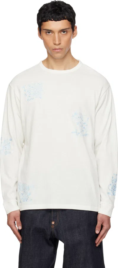 Kenzo Floral-print T-shirt In White