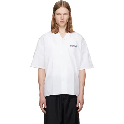 Kenzo White  Paris ' Jumping Tiger' Shirt