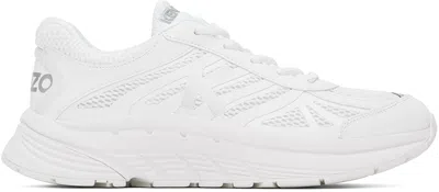 Kenzo White  Paris '-pace' Sneakers