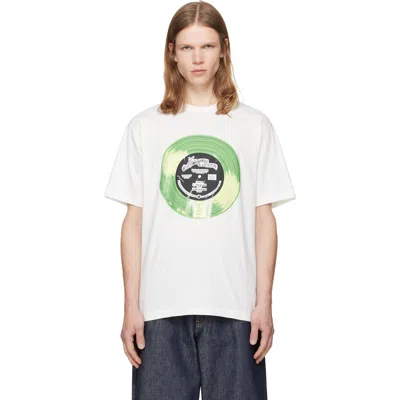 Kenzo White  Paris ' Sounds' T-shirt