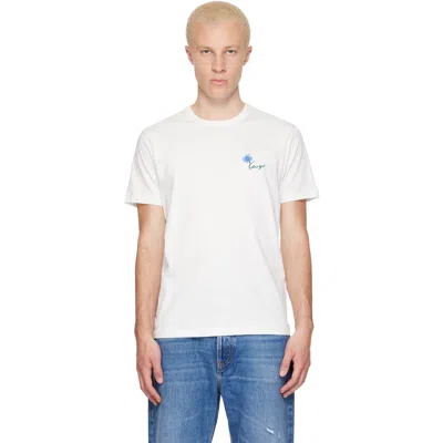Kenzo Gots Tulip Slim T-shirt For Men In Offwhite