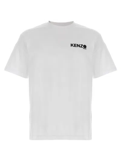 KENZO MEN WHITE LOGO T-SHIRT, S LUXURY T-SHIRTS FOR MEN DARVEYS