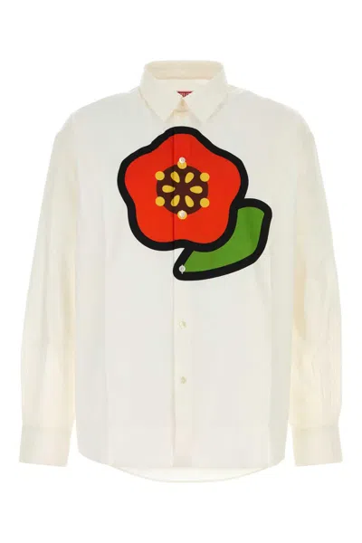 Kenzo White Poplin Shirt