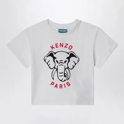 Kenzo White T-shirt With Printed Logo