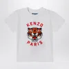 Kenzo White T-shirt With Printed Logo