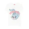 Kenzo Print T-shirt In White