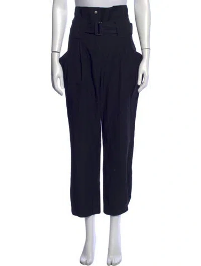 Pre-owned Kenzo Wide Leg Pants In Black