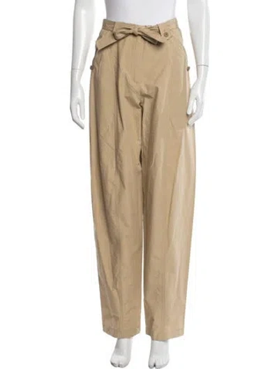 Pre-owned Kenzo Wide Leg Pants In Neutral