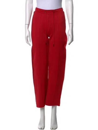 Pre-owned Kenzo Wide Leg Pants In Red