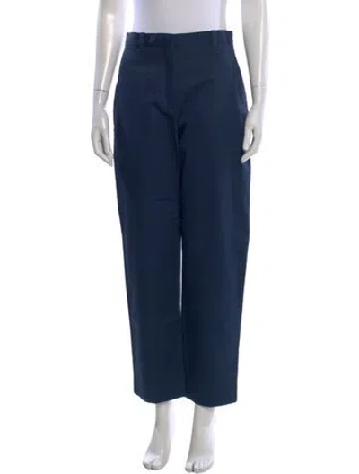 Pre-owned Kenzo Wide Leg Pants W/ Tags In Blue