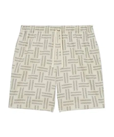 Kenzo Wide-leg Shorts In White