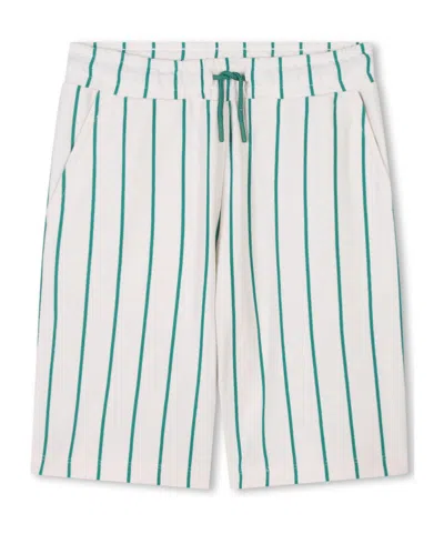 Kenzo Wide-leg Shorts In White