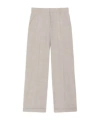 Kenzo Wide-leg Tailored Trousers In Nude