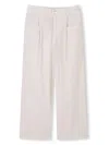 Kenzo Wide-leg Trousers In Neutrals