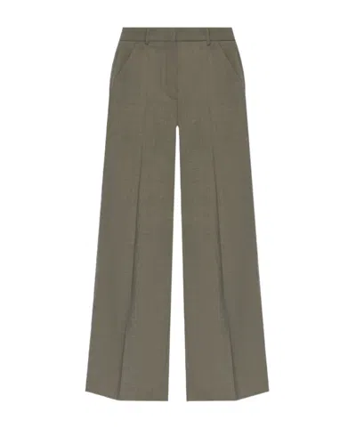 KENZO KENZO CREASED WIDE-LEG TROUSERS