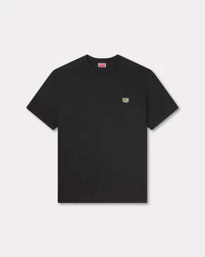 Kenzo Wild Tiger Crewneck T-shirt In Black