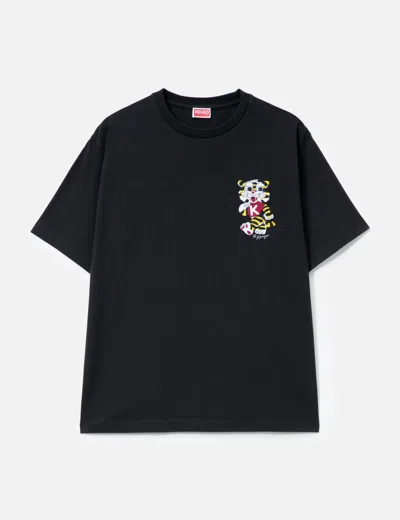 KENZO 'KENZO WILD TIGER' EMBROIDERED OVERSIZED T-SHIRT