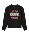 Kenzo Tiger Embroidery Crew Neck Sweatshirt In Multi