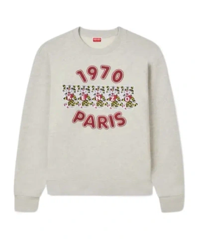 KENZO KENZO WILD TIGER EMBROIDERED SWEATSHIRT