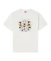 Kenzo Tiger Graphic Short Sleeve Crew Neck T Shirt In White