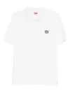 Kenzo Wild Tiger Polo Shirt In White