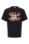 Kenzo Tiger Graphic Short Sleeve Crew Neck T-shirt In Black