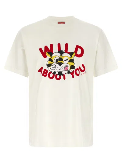 KENZO WILD TIGER T-SHIRT WHITE