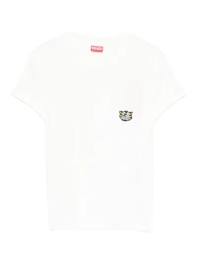 Kenzo Wild Tiger T-shirt In White