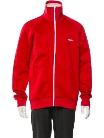 Pre-owned Kenzo Windbreaker In Red