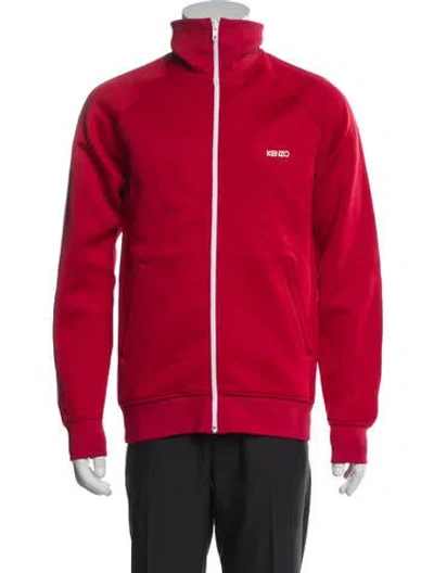 Pre-owned Kenzo Windbreaker In Red