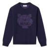 Kenzo Tiger Crew Neck Jumper In Blue