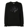 Kenzo (wmns)  Tiger Head Sports Pure Cotton Hoodie Black