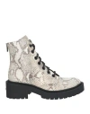 Kenzo Woman Ankle Boots Off White Size 5.5 Leather In Off White