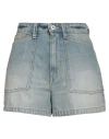 Kenzo Light-blue Denim Shorts In Blue