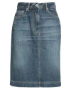 Kenzo Woman Denim Skirt Blue Size 25 Cotton In Blue