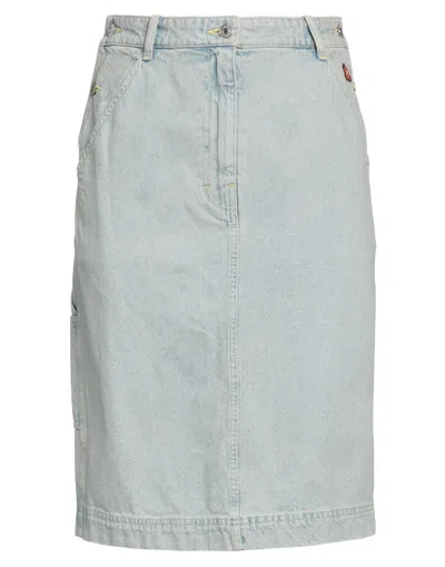 Kenzo Denim Skirts In Blue