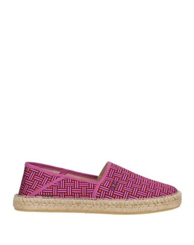 Kenzo Woman Espadrilles Mauve Size 7.5 Textile Fibers In Purple