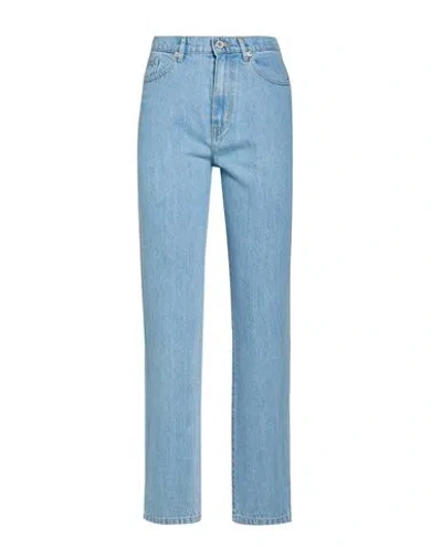 Kenzo Woman Jeans Blue Size 25 Cotton