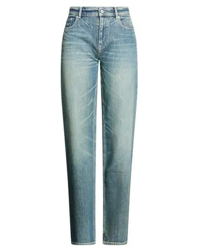 Kenzo Woman Jeans Blue Size 26 Cotton, Elastane