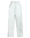 Kenzo Sumire Cropped Jeans Bleached Blue Denim Female