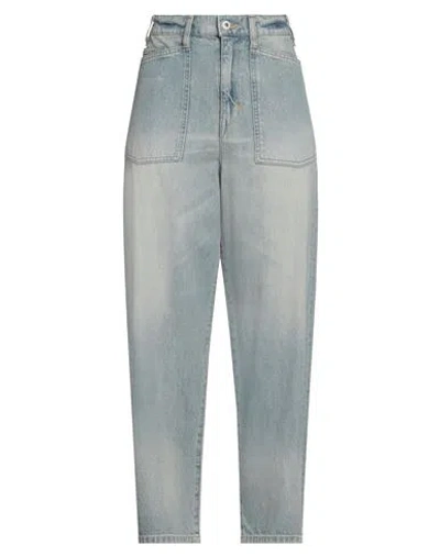 Kenzo Woman Jeans Blue Size 28 Cotton