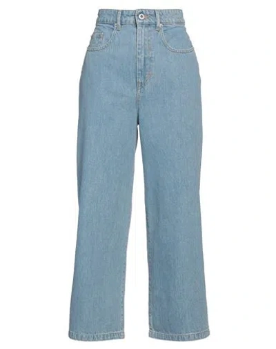 Kenzo Woman Jeans Blue Size 28 Cotton