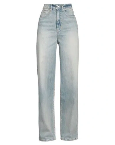 Kenzo Woman Jeans Blue Size 28 Cotton