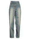 Kenzo Woman Jeans Blue Size 31 Cotton In Blue