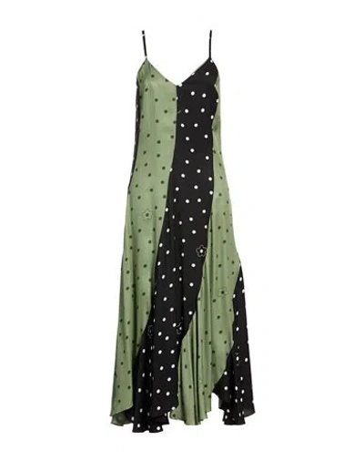 Kenzo Woman Maxi Dress Black Size 2 Viscose