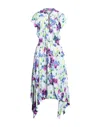 Kenzo Long Dresses In Purple
