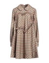 Kenzo Woman Mini Dress Antique Rose Size 4 Wool In Pink