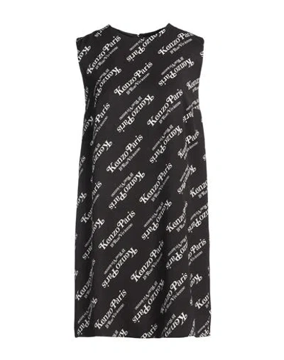 Kenzo Woman Mini Dress Black Size 8 Viscose